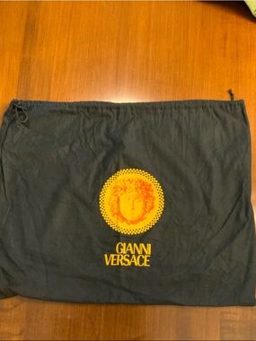 GIANNI VERSACE Medusa Head Dust Bag 18” x 14.5”